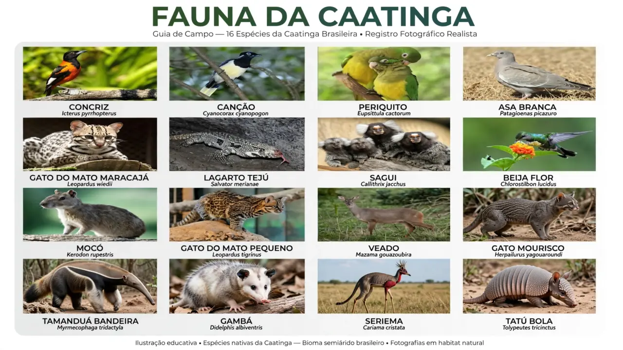 Fauna Caatinga Brasileira